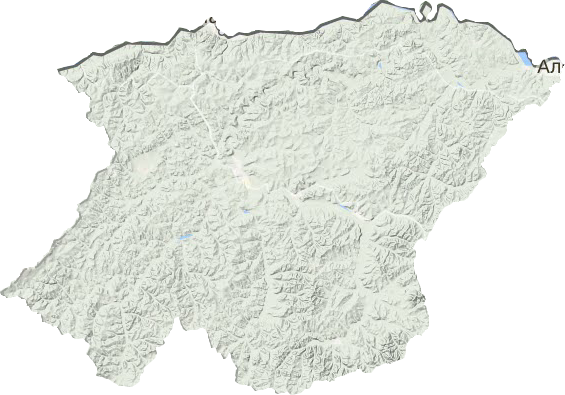 漠河縣地形圖