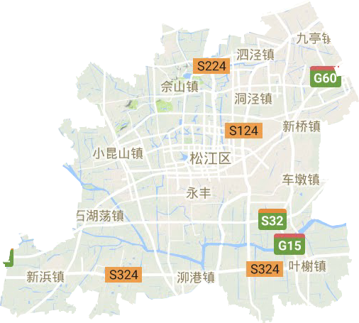 松江區地形圖