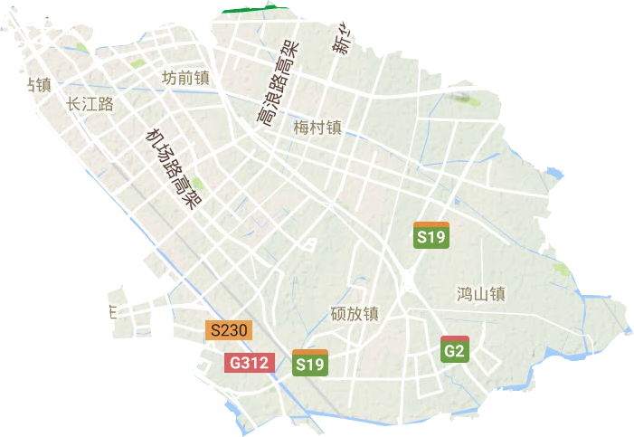 新吳區地形圖
