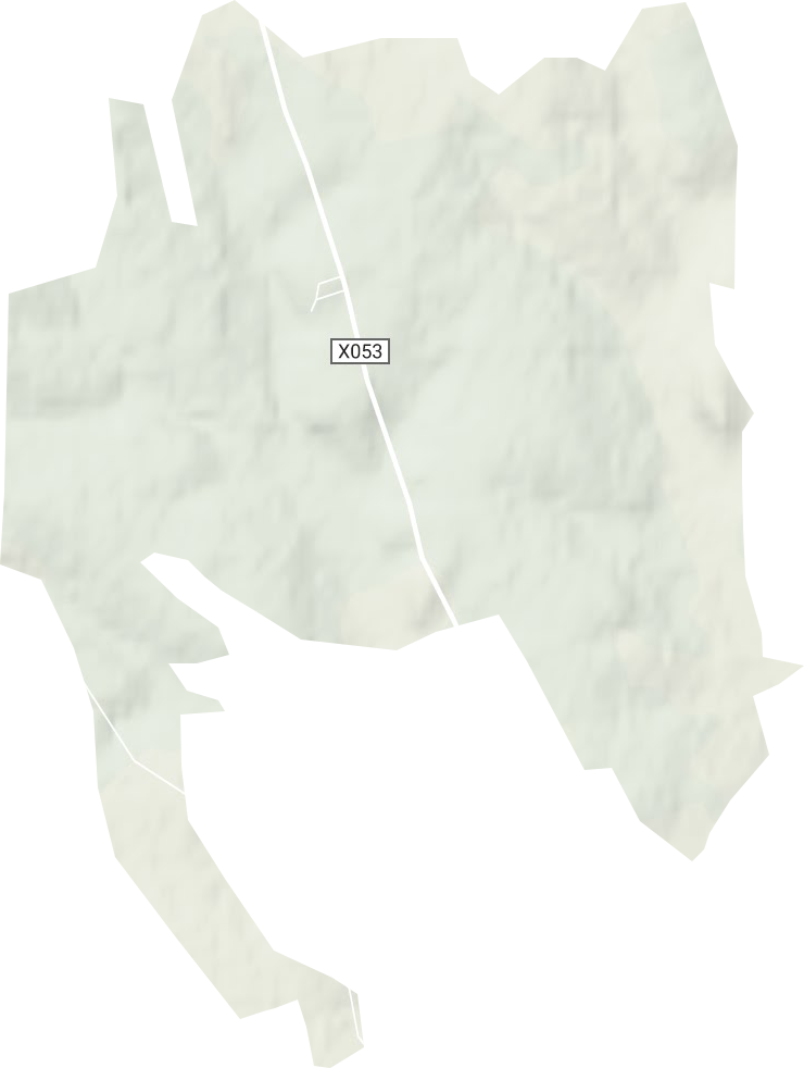 克山縣北聯林場地形圖
