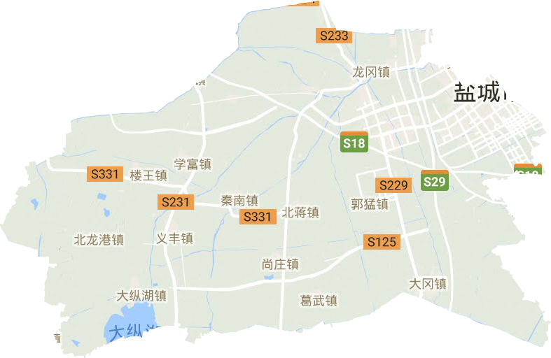 鹽都區地形圖
