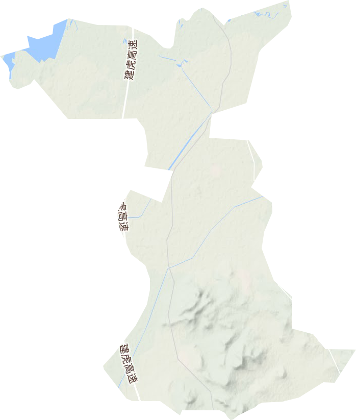 新樂鄉地形圖