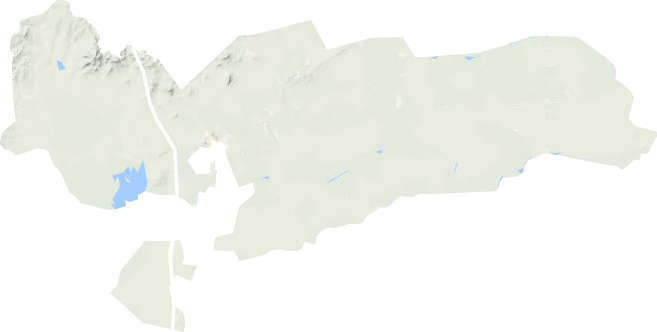 八五四農(nóng)場地形圖