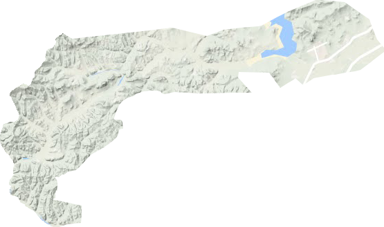 裴德鎮地形圖