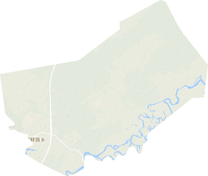 和平鄉地形圖