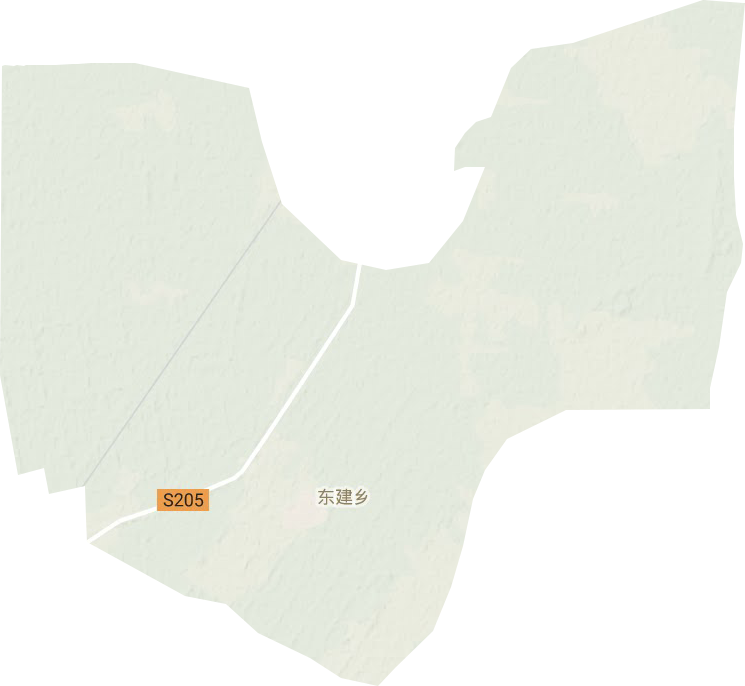 東建鄉地形圖
