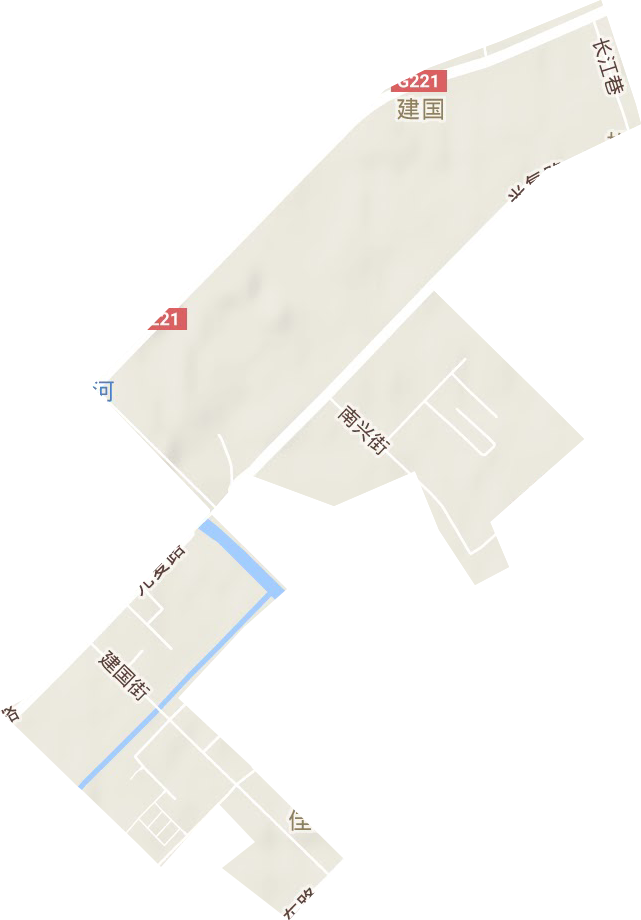 造紙街道地形圖
