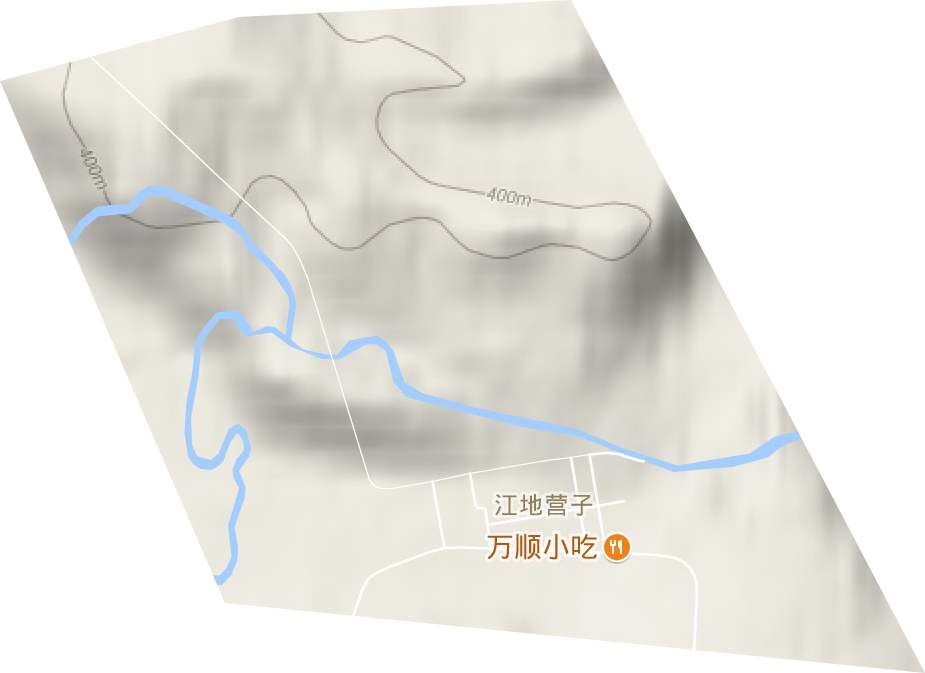 七二七林場地形圖