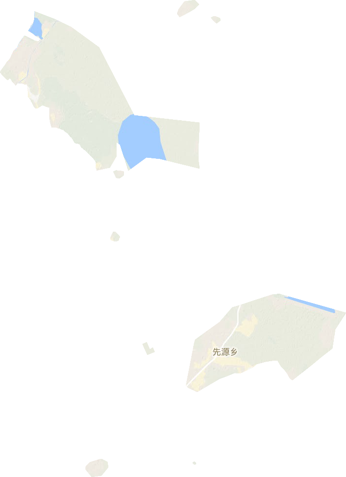 先源鄉(xiāng)地形圖