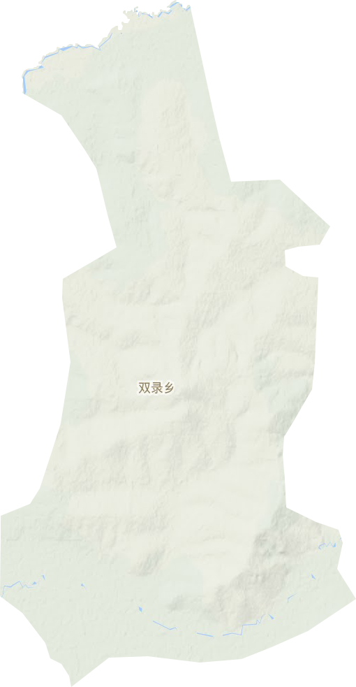 雙錄鄉地形圖