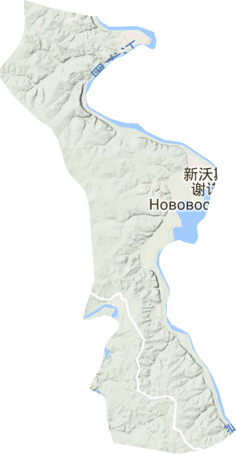 金山鄉(xiāng)地形圖