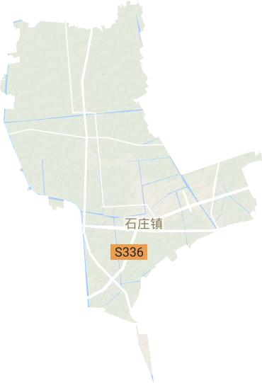 石莊鎮地形圖