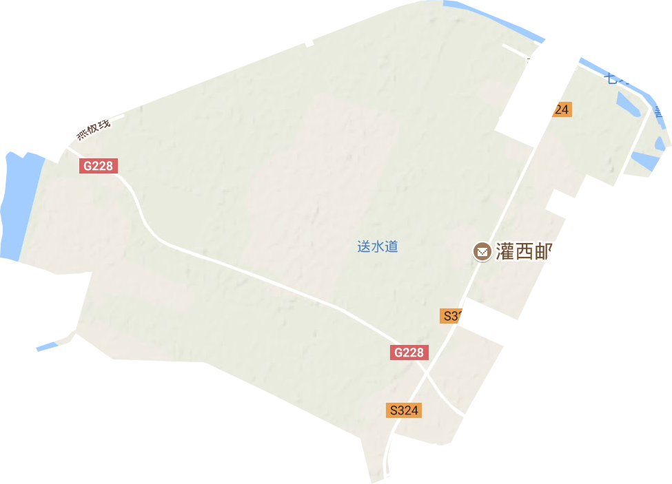 灌西鹽場地形圖