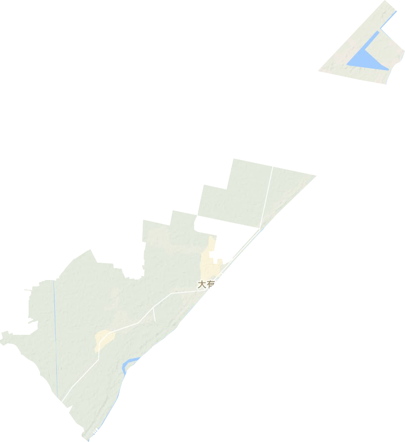 大有鎮地形圖