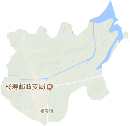 楊壽鎮(zhèn)地形圖