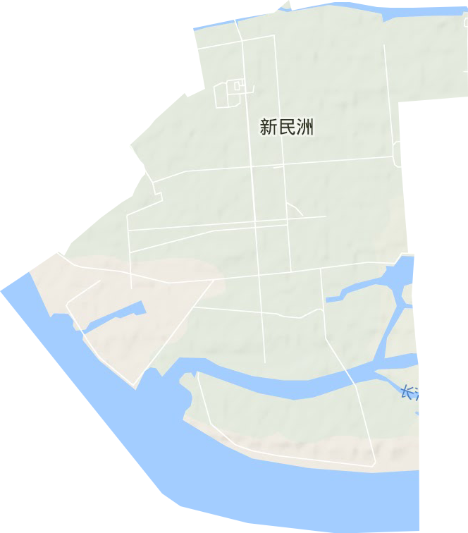 共青團農場地形圖
