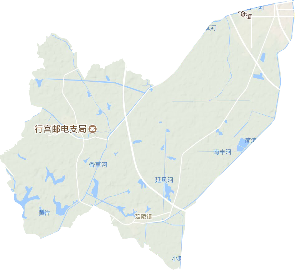 延陵鎮地形圖