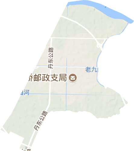 新橋鎮地形圖