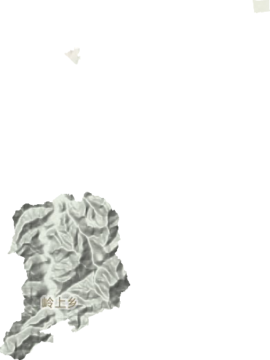 嶺上鄉(xiāng)地形圖