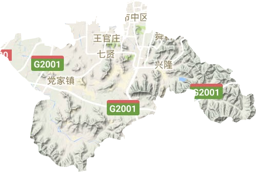 市中區地形圖