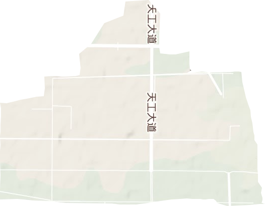 合肥循環經濟示范園地形圖