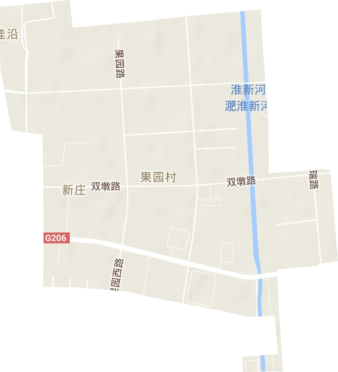 蚌埠工業園區地形圖