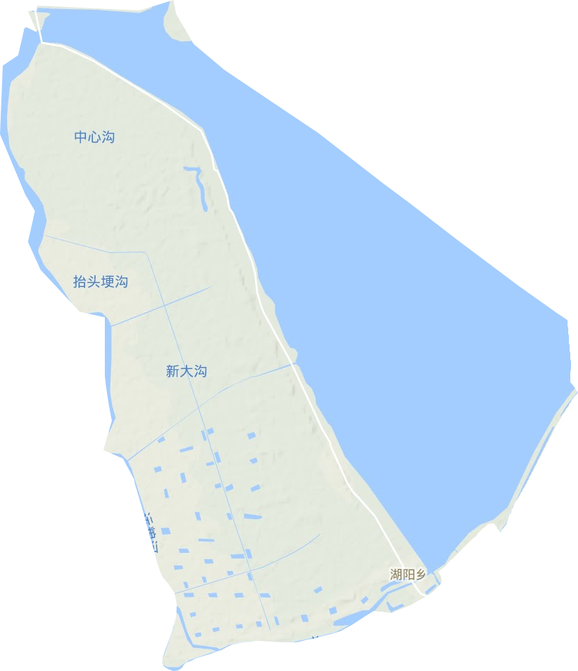 湖陽鄉地形圖