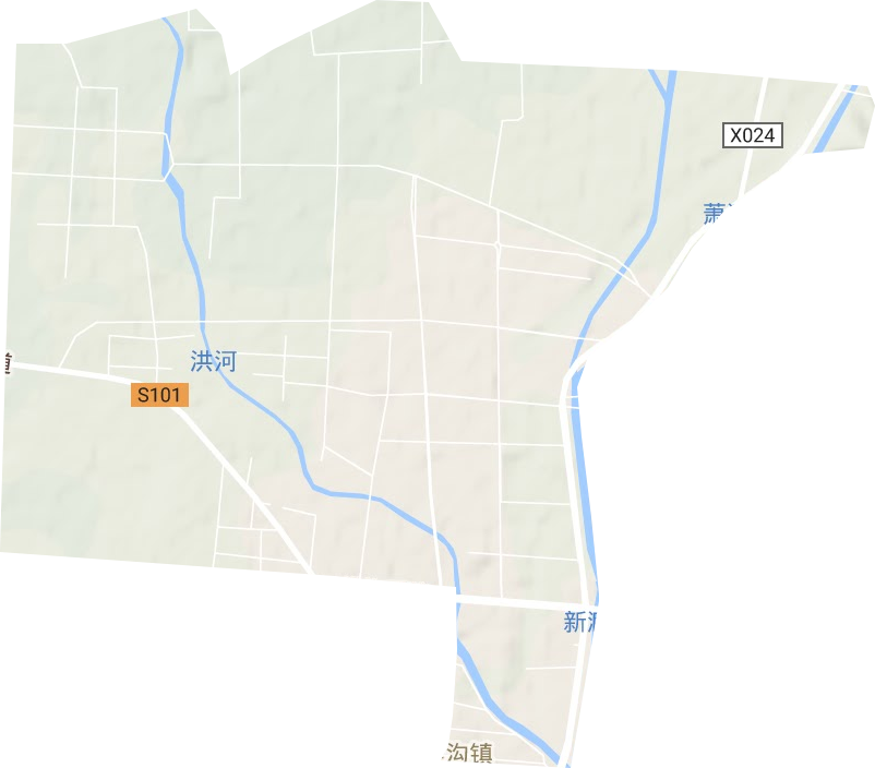淮北鳳凰山經濟開發區地形圖