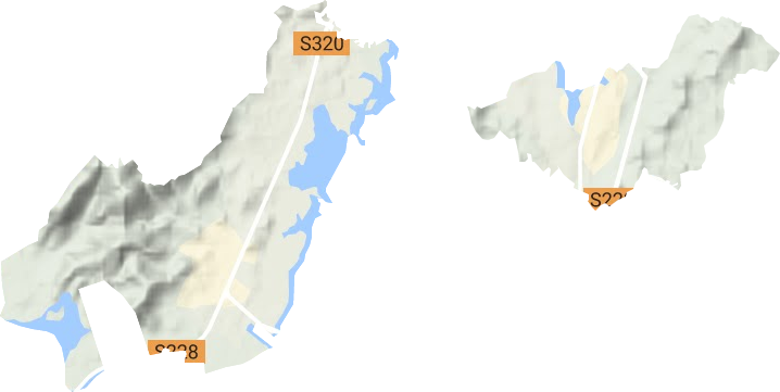 樅陽經濟開發區地形圖