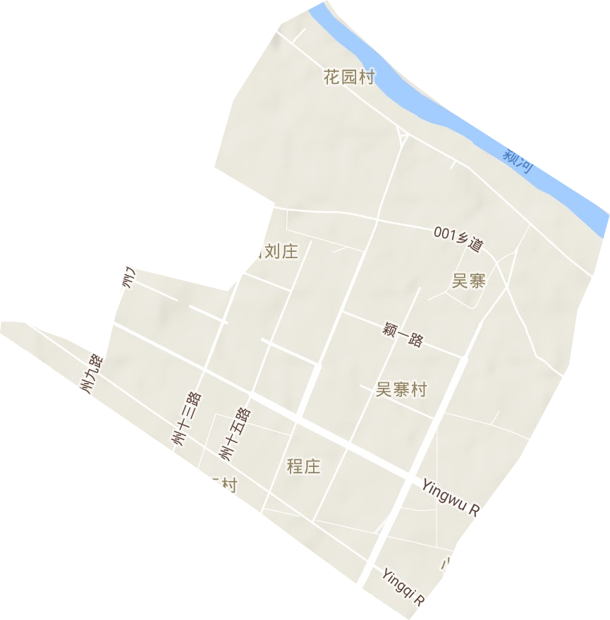 安徽潁州經濟開發區地形圖