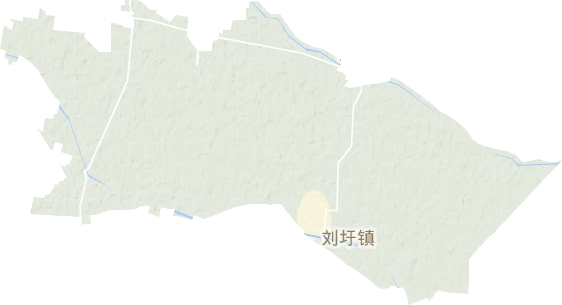 劉圩鎮(zhèn)地形圖