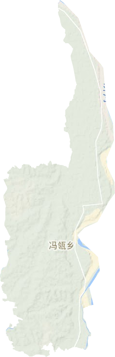 馮瓴鄉(xiāng)地形圖