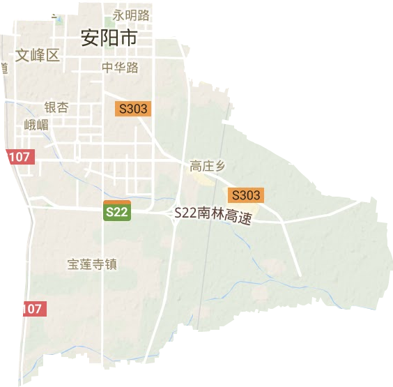 文峰區地形圖
