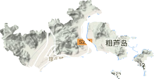 琯頭鎮地形圖