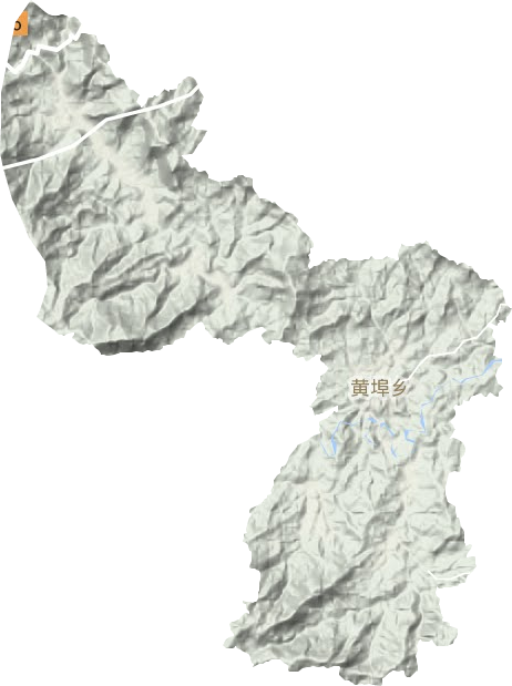 黃埠鄉地形圖