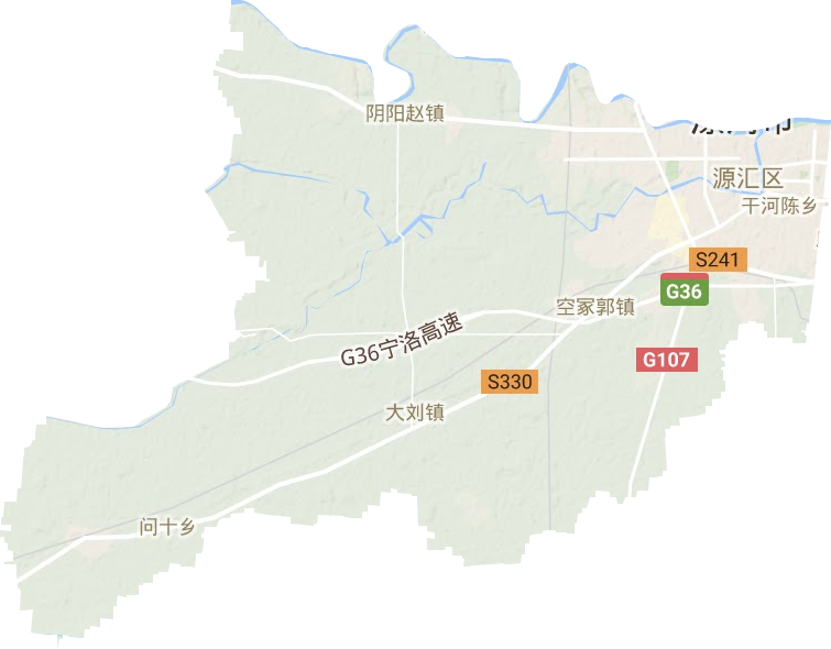源匯區(qū)地形圖