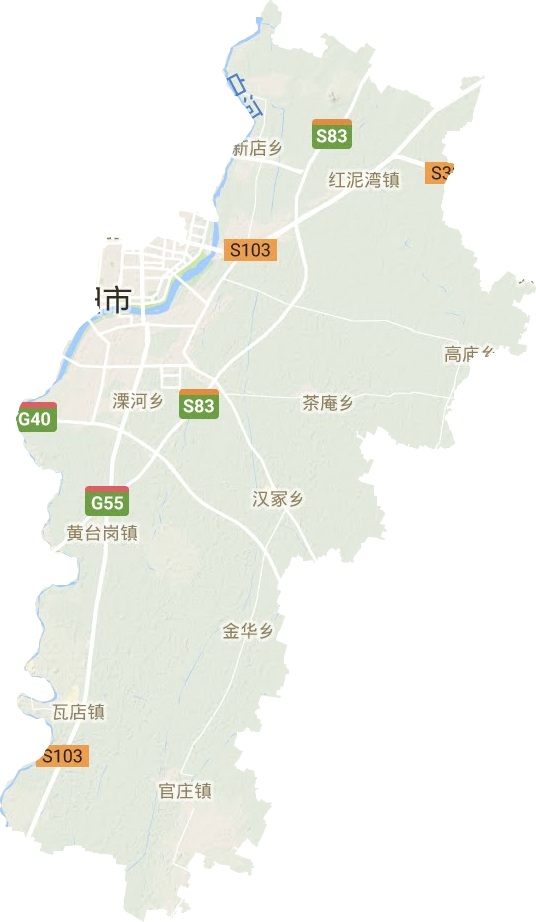 宛城區地形圖