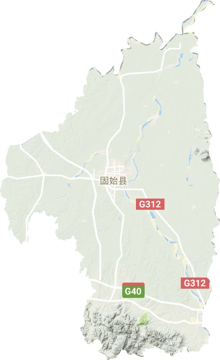 固始縣地形圖