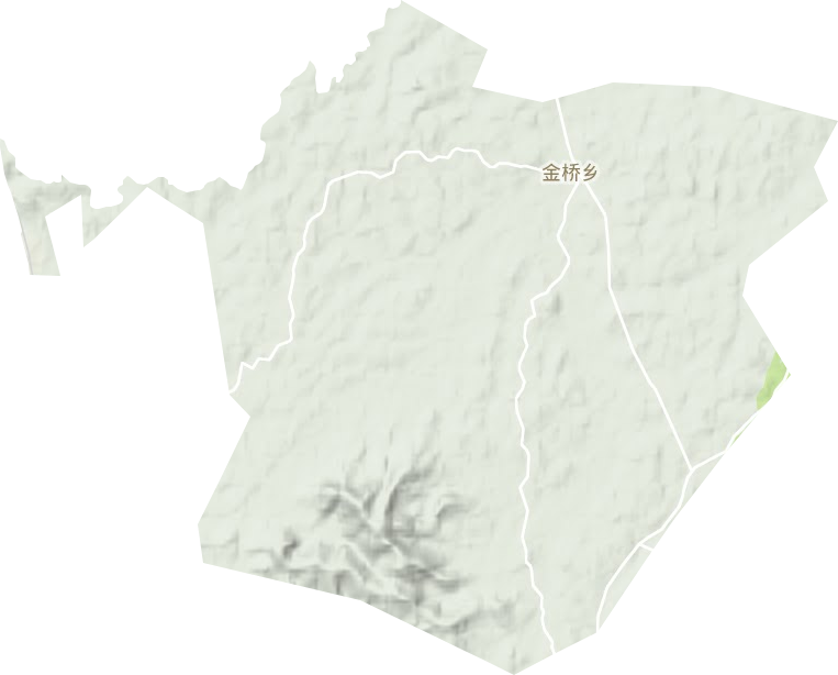 金橋鄉地形圖