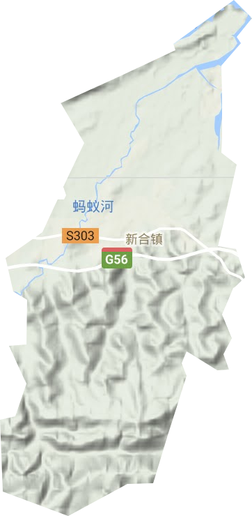 新合鎮地形圖