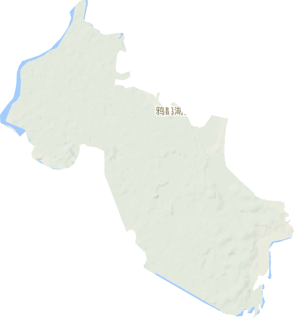 鴉鵲湖鄉(xiāng)地形圖