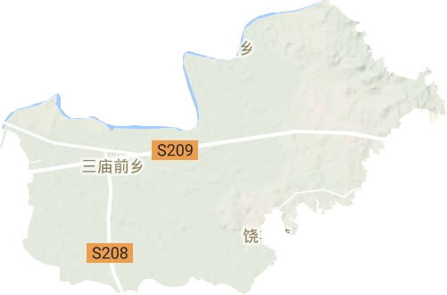 廟前鄉地形圖