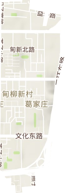 甸柳街道地形圖
