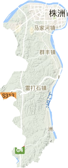 天元區地形圖