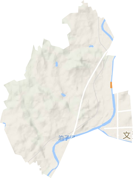 龍山路街道地形圖