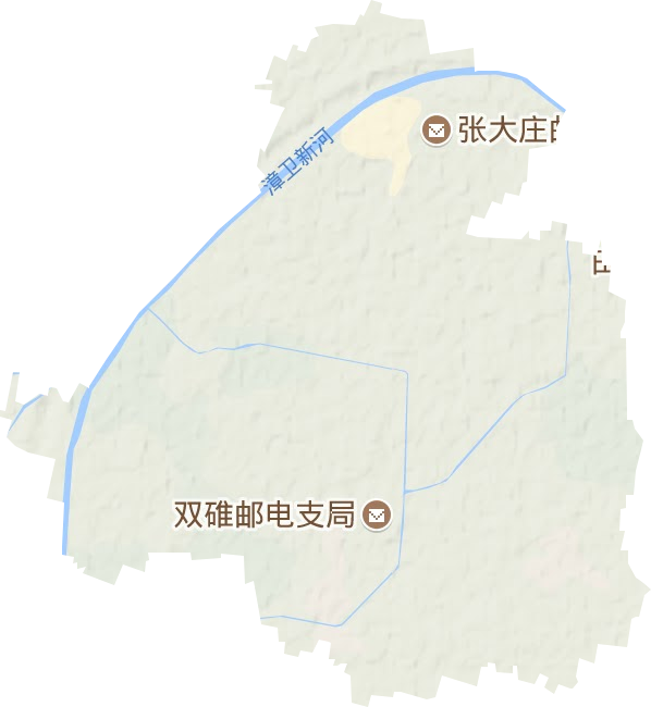 張大莊鎮(zhèn)地形圖