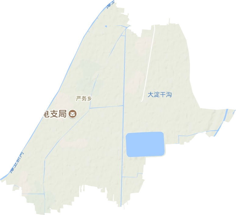 嚴務鄉(xiāng)地形圖