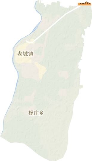 老城鎮地形圖