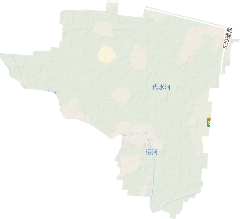 戴灣鎮(zhèn)地形圖