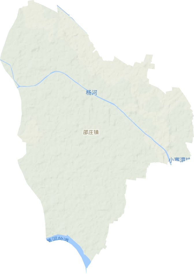 曹縣邵莊鎮地形圖